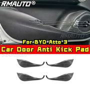 Car Door Kick Plate Cover Interior Decoration For BYD Atto 3 Body Kit Car Accessories