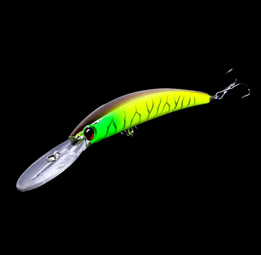 1pcs 15cm 15g  Deep Diving Jerkbait Artificial Hard Bait Fishing Wobblers Minnow Lure for Bass Pike Carp Fishing  Tackle