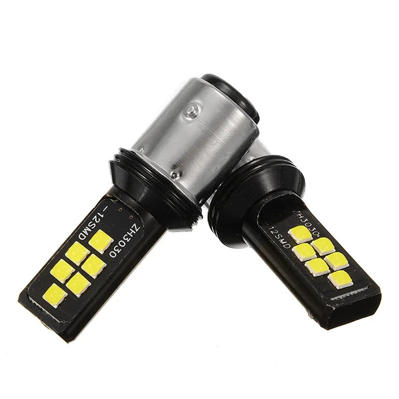 1pcs Py21w Ba15s P21w Led 1156 Bau15s Bulb 3030SMD 1157 Led Bay15d P21/5w Car Turn Signal Lamp Brake Backup Light White