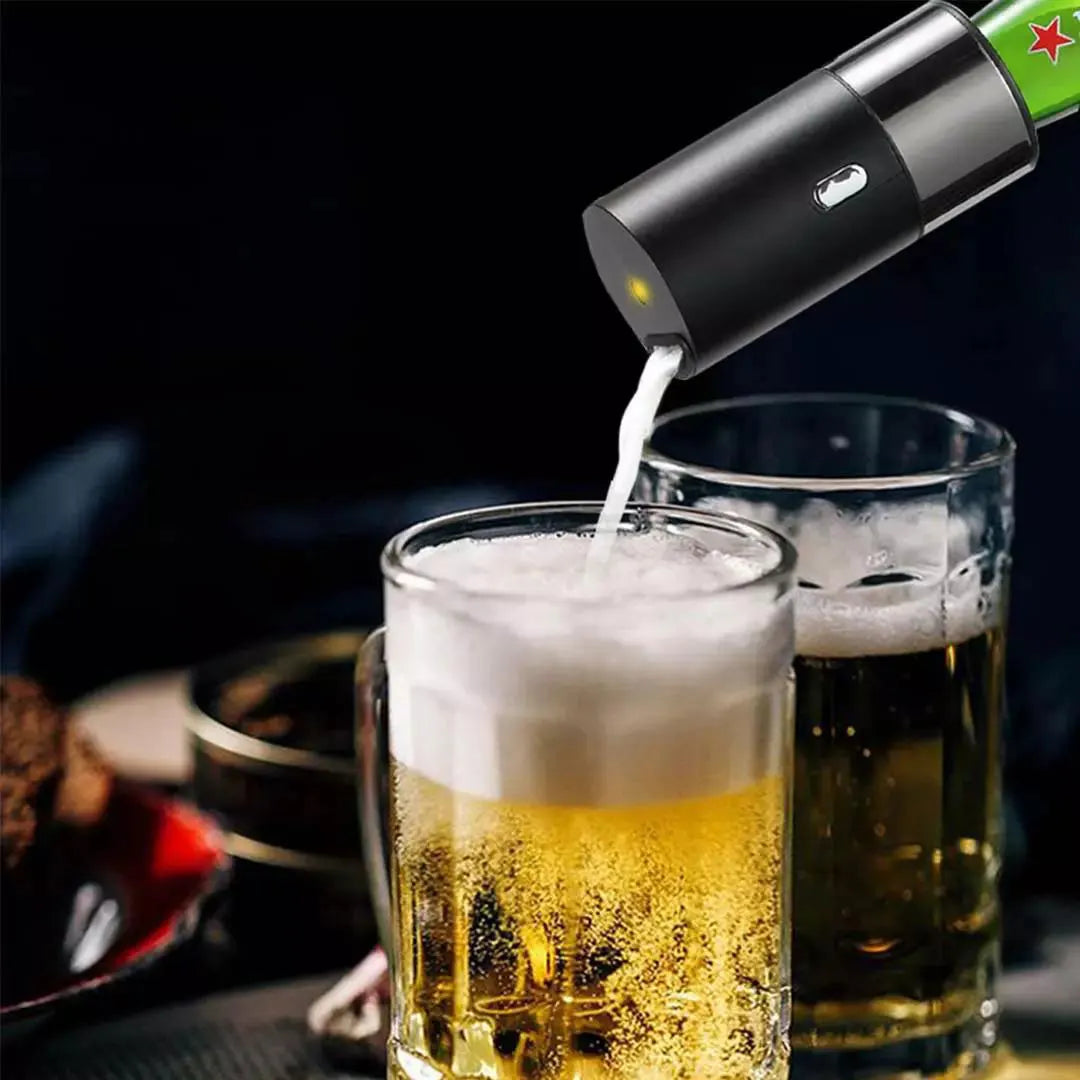 Add some fizz to your home bar with this fun beer bubble maker—perfect for crafting bubbly, refreshing drinks every time!