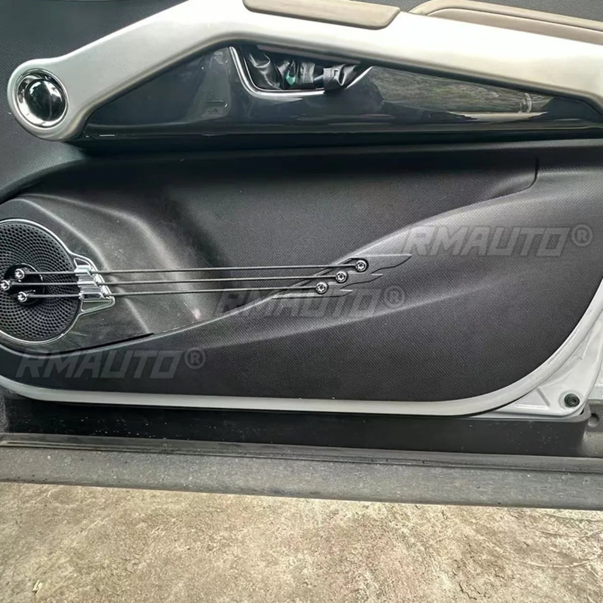 Car Door Kick Plate Cover Interior Decoration For BYD Atto 3 Body Kit Car Accessories