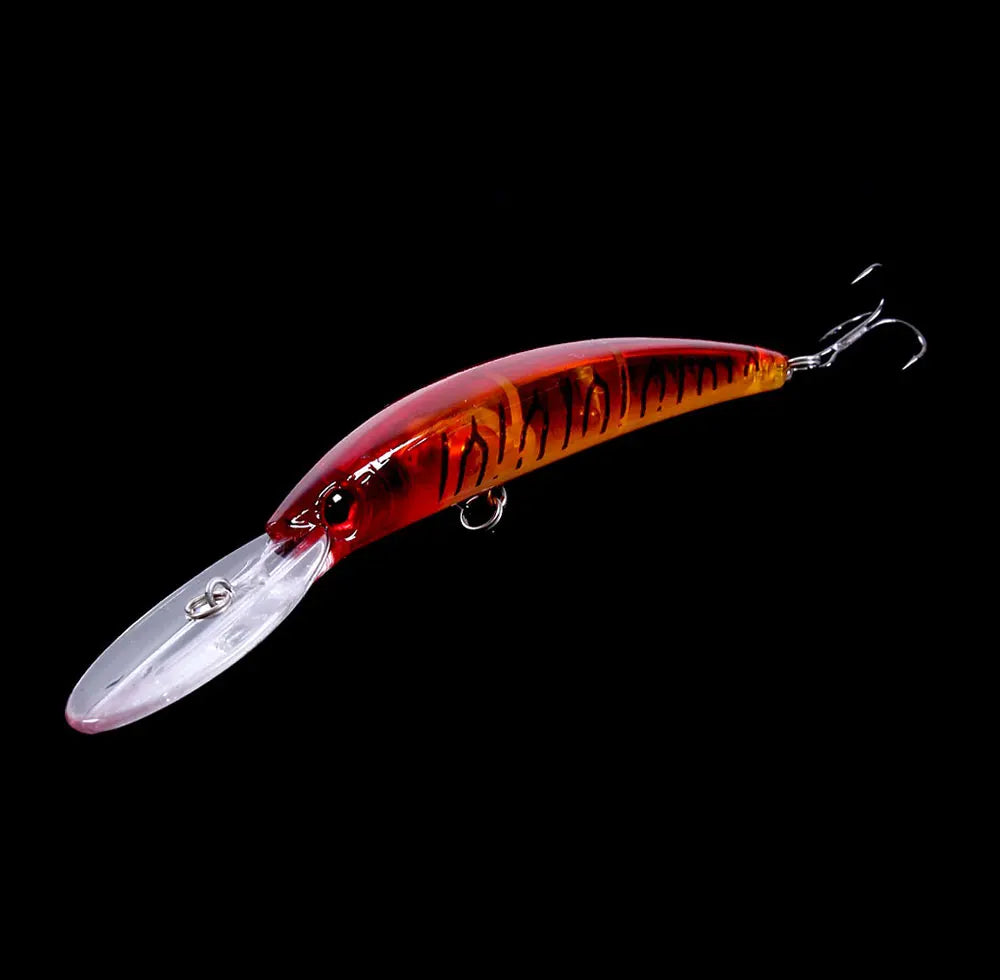 1pcs 15cm 15g  Deep Diving Jerkbait Artificial Hard Bait Fishing Wobblers Minnow Lure for Bass Pike Carp Fishing  Tackle