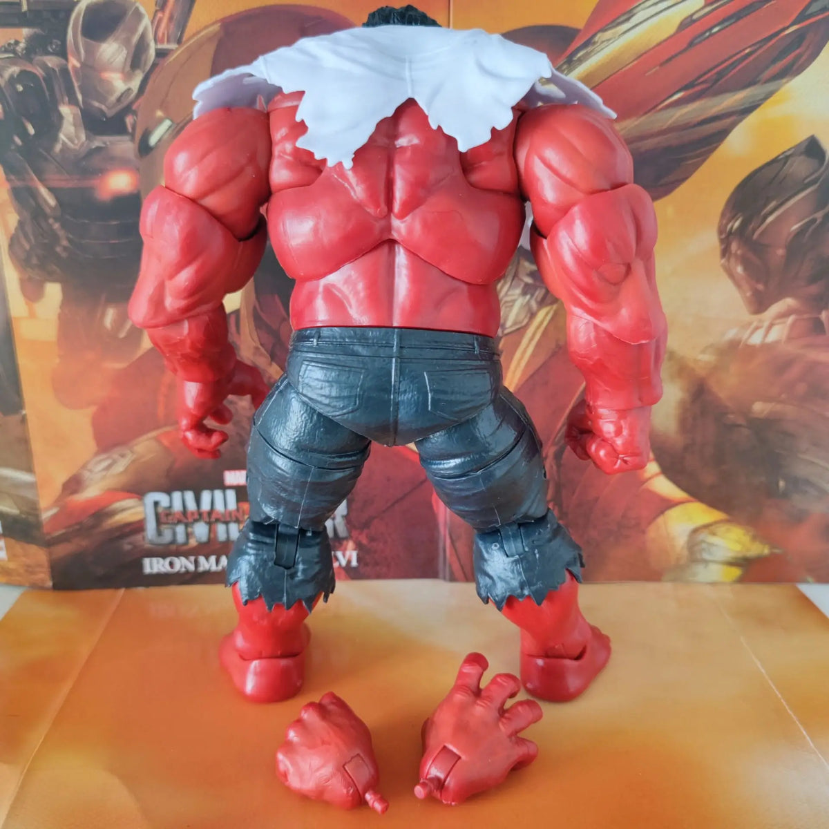 Marvel Legends Red Increcible Hulk Target Exclusive 8" Loose Action Figure