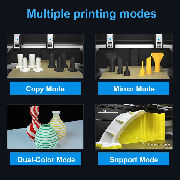 MD-400D 400*400*400mm Industrial 3d Printer Large Big Fdm Automatic Leveling High-speed Precision for 3D Printers FDM