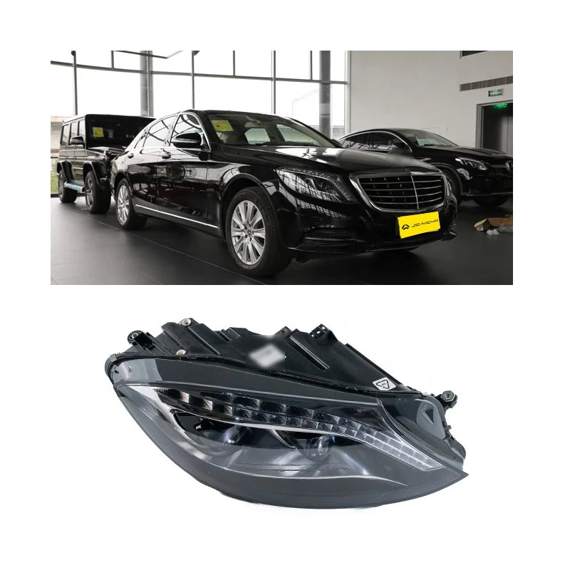 JDMCMA High Quality Led Headlights for BENZ S Class 2014-2017 W222 Headlights Half Assembly A2229061704 A2229061804