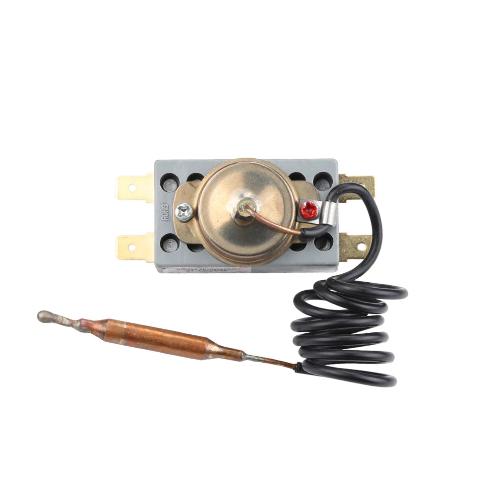 Ensure safety and efficiency with this 95°C water heater universal four-plug probe temperature limiter—complete with a water level probe and solar sensor (model WQS95-12).