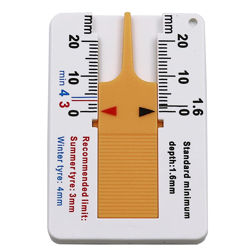 Digital Car Tyre Tire Tread Depth Gauge Meter Measurer Tool Caliper Thickness Gauges Tread Brake Pad Shoe Tire Monitoring System