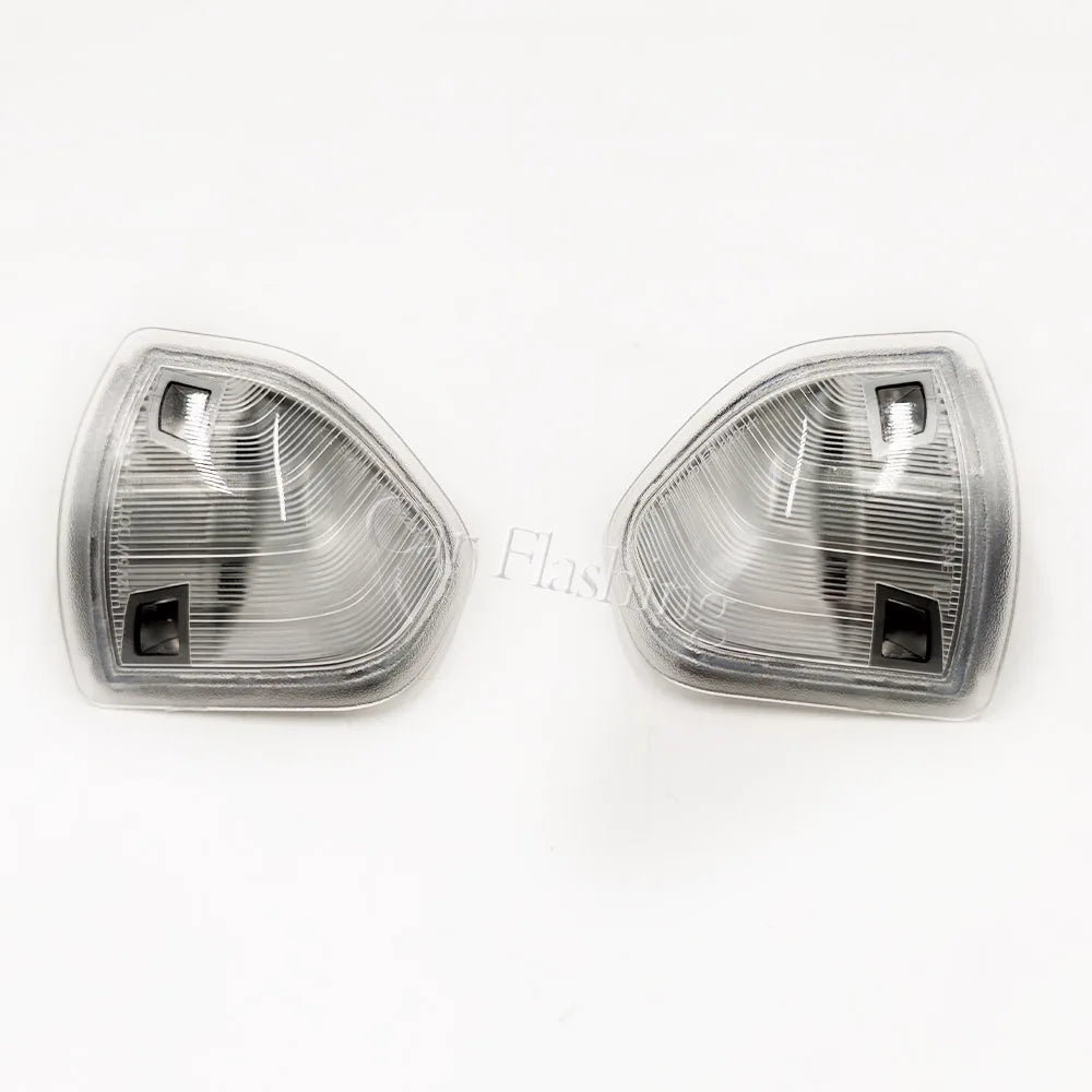 2Pcs For Dodge Ram 1500 2500 3500 Front Mirror Turn Signal Light Clear Smoke Lens Amber LED Side Mirror Turn Signal Lights
