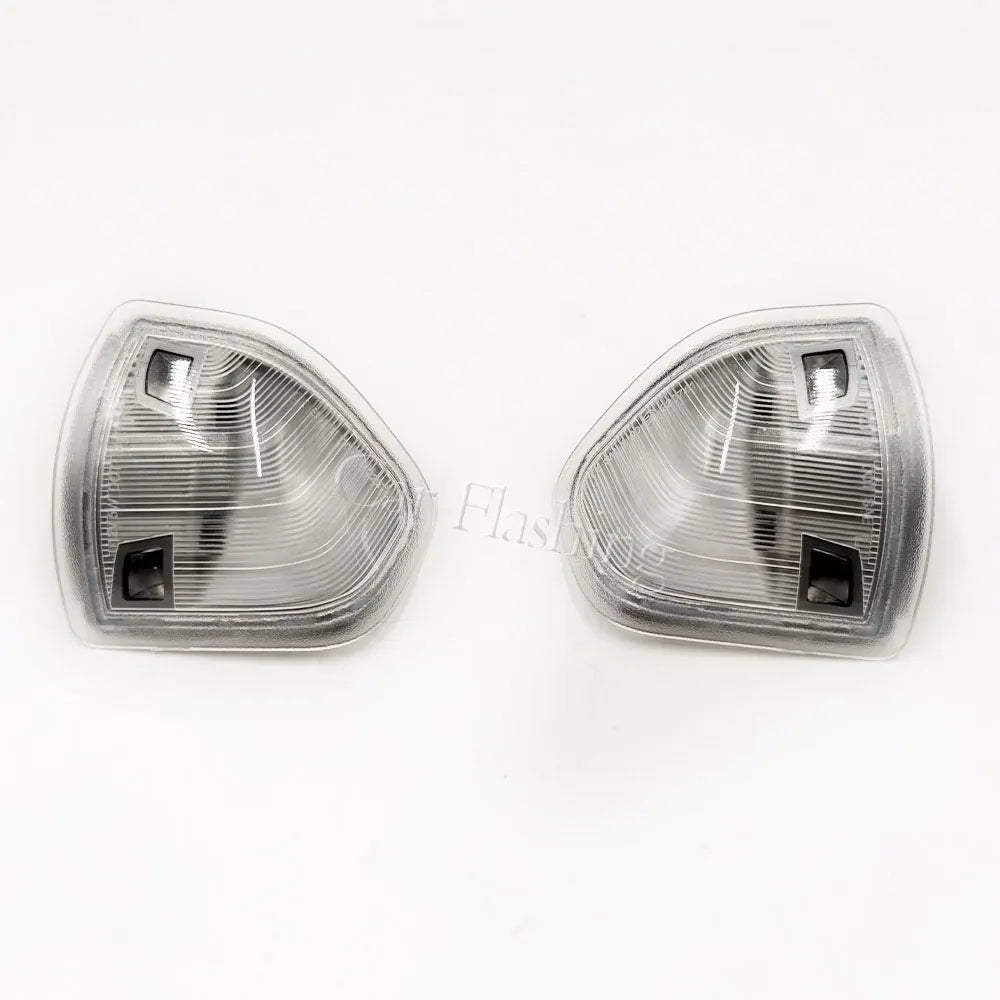2Pcs For Dodge Ram 1500 2500 3500 Front Mirror Turn Signal Light Clear Smoke Lens Amber LED Side Mirror Turn Signal Lights