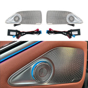 Rear Door Rotating Tweeter Speaker 64 Color Ambient Light for Mercedes S-class W223 S400L 450L Maybach S480