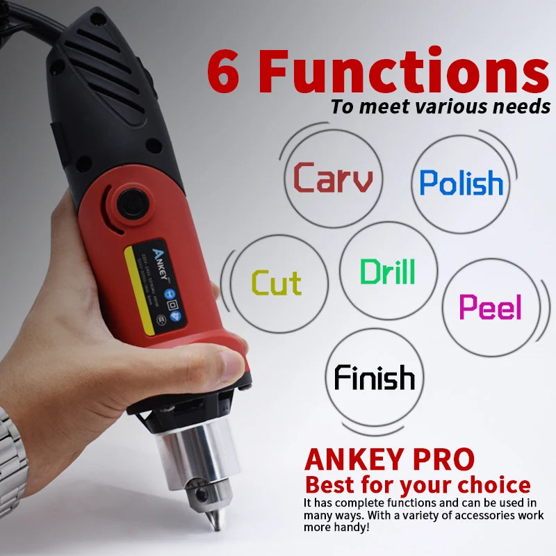Electric Drill Engraving Pen Grinder Mini Drill Power Tools DIY Drill 480W Engraver Dremel Electric Rotary Tool Grinding Machine