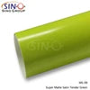 Full Car Body Stickers PVC Vinyl High Quality Removable Sticker Super Matte Satin Green Film Car Wrap Film