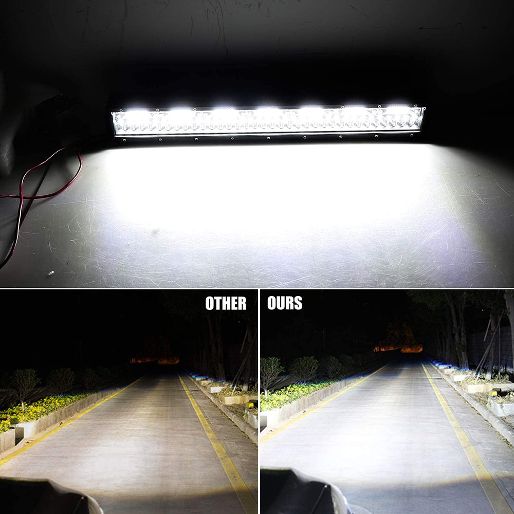 NLpearl 120W 420W 600W LED Bar Work Light for Tractor Boat Off-Road Truck Suv Atv Spot Flood Combo 12V 24V Led Working Lights
