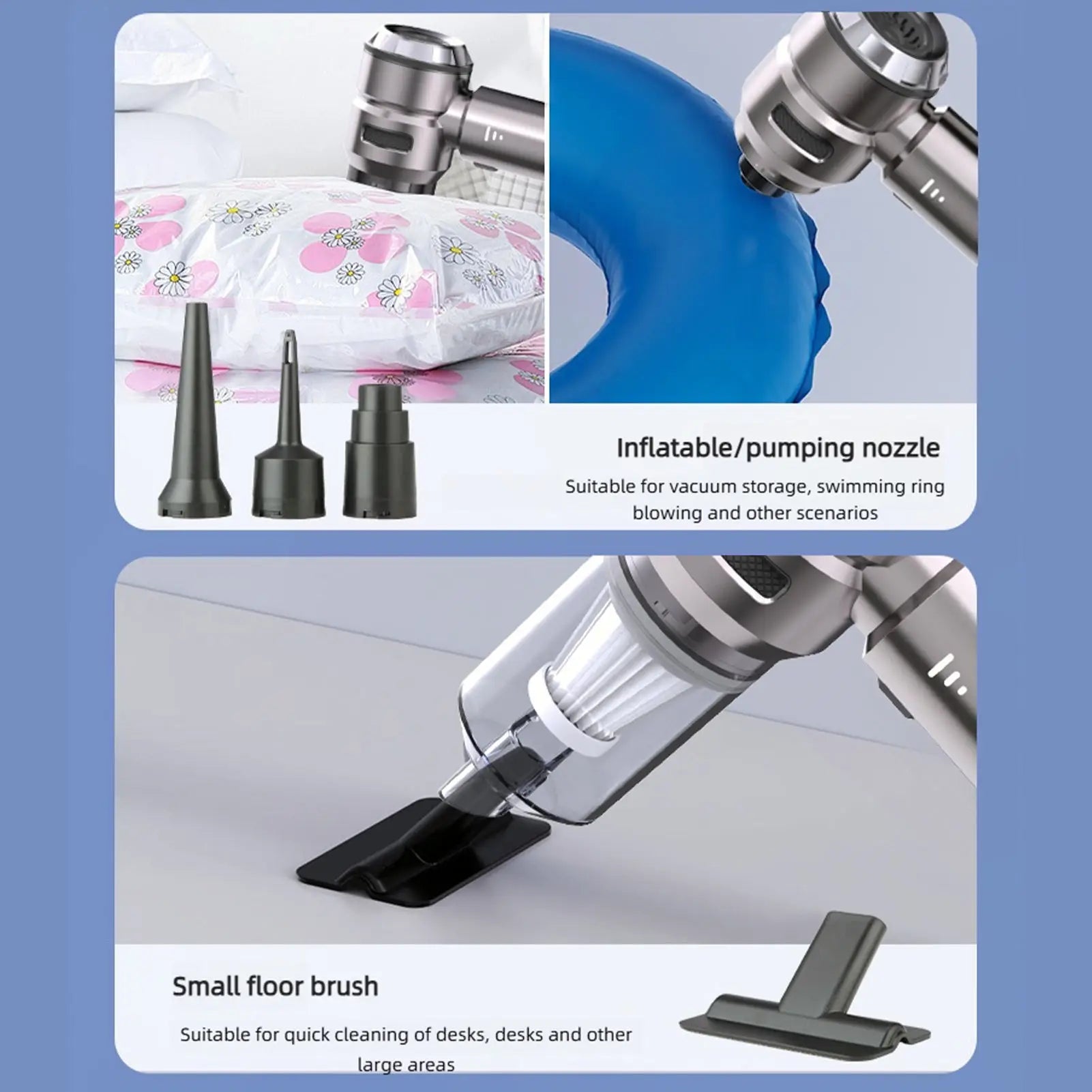 Cordless Handheld Vacuum for Car & Home