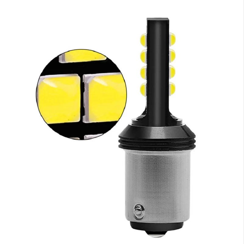 1pcs Py21w Ba15s P21w Led 1156 Bau15s Bulb 3030SMD 1157 Led Bay15d P21/5w Car Turn Signal Lamp Brake Backup Light White