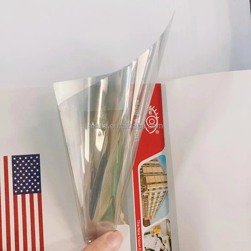 High Quality Heat Insulation Solar Tint Gold Color Magnetron Sputtering Window Glass Film with About 60%VLT IRR 65% in 1.52*30m