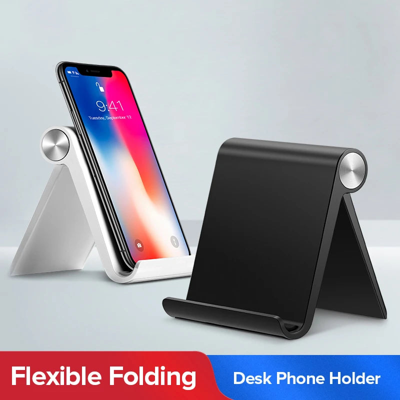 Keep your devices secure and hands-free with this versatile phone and tablet holder stand—perfect for smartphones and tablets of all sizes!