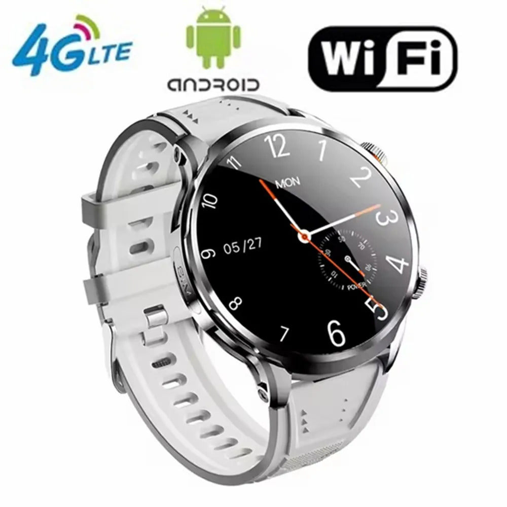 H18 4g Smart Watches 2GB+32GB Memory GPS NFC Watch 1100mAh Large Battery Sports Smartwatch with Wifi and Sim Card 4g with CAMERA