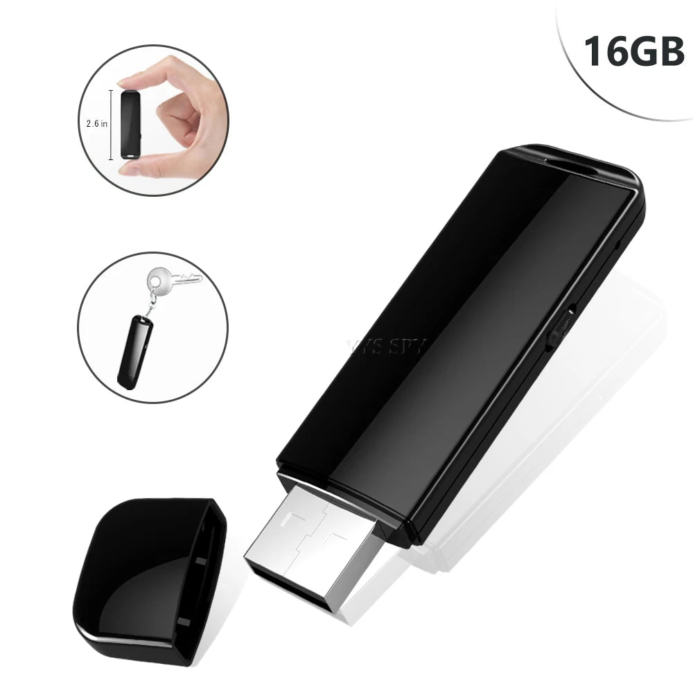 Mini Digital Voice Recorder USB Flash Drive 20 Hours Audio Sound Records Small Tiny MP3 Player Portable Micro Grabadora De Voz