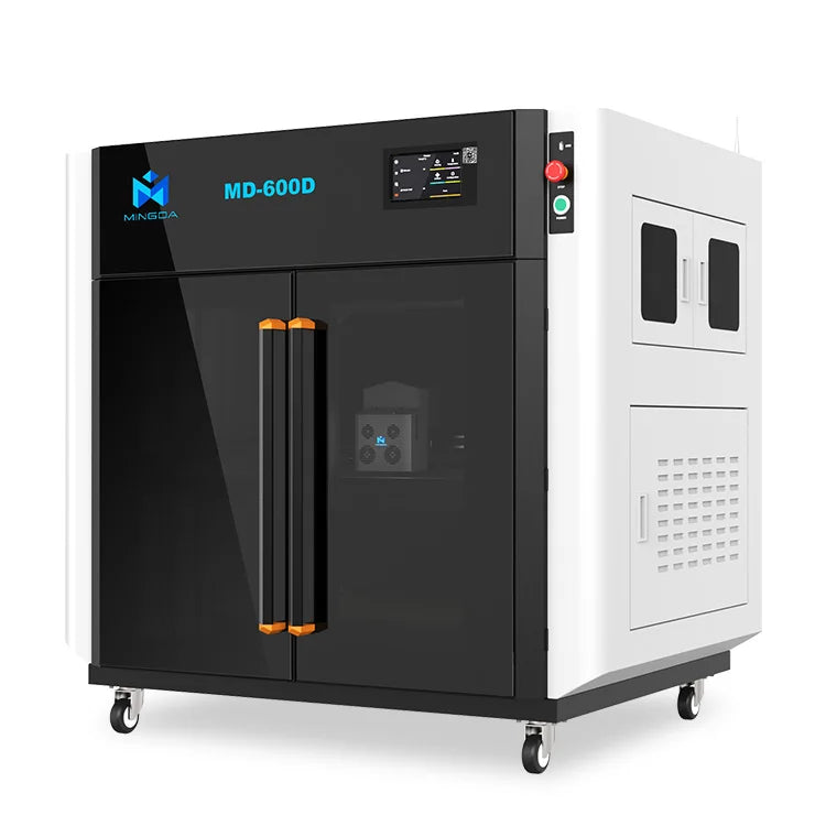 MD-600D Large Robot 3d Printed Custom Large Format Dual Nozzle 600*600mm 3d Printers
