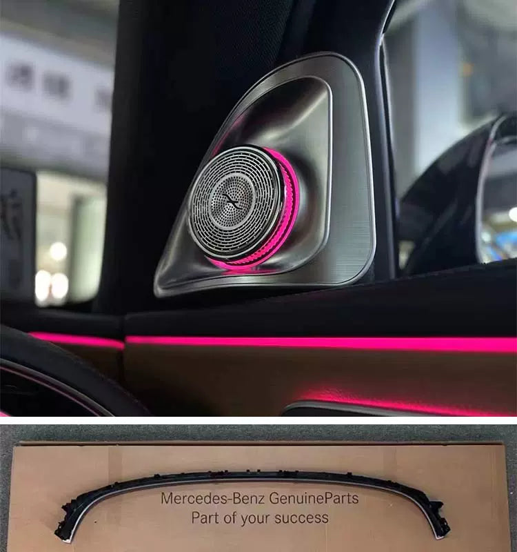 24 Mercedes-Benz E300L Luminous Turbine Air Outlet Ambience Light E260l Luminous Cover Ambience Light Rotate Treble