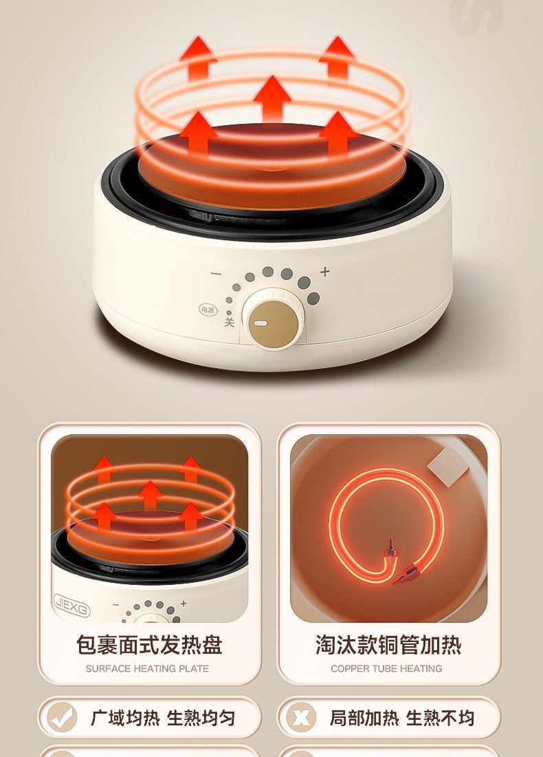 Electric Split Cooking Pot Foldable Multicooker Frying Pan Hotpot Steamer Rice Cooker Soup Maker Water Boiler Travel