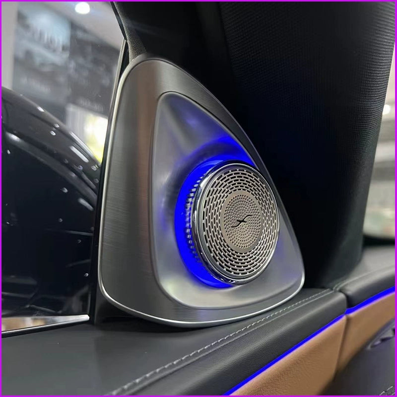 24 Mercedes-Benz E300L Luminous Turbine Air Outlet Ambience Light E260l Luminous Cover Ambience Light Rotate Treble