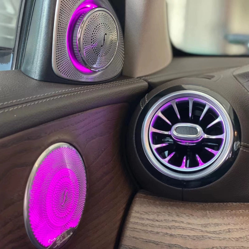 16-23 E-Class E200l E260l E300 E350el Rotate Treble Air Outlet Ambience Light Upgrade