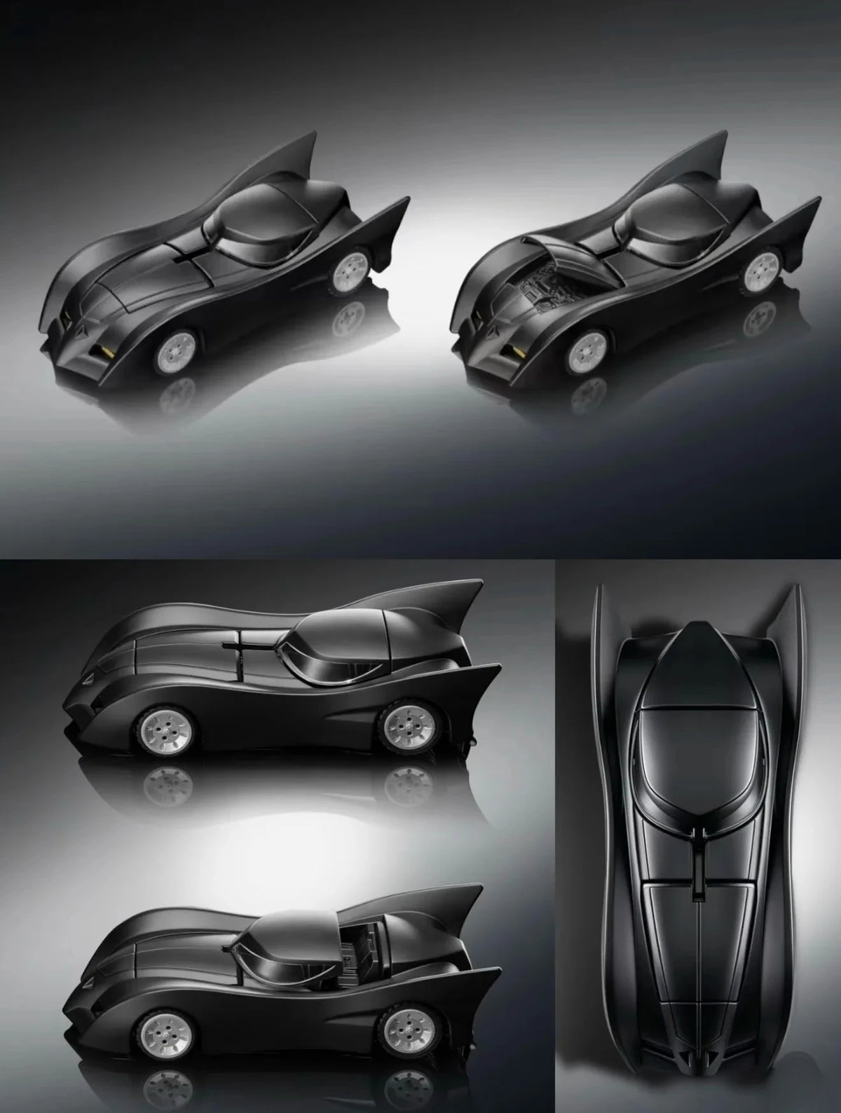 New In Stock Blokees DC Batman Building Block Car E03 Dawn Of Daybreak Snap Fit Model Kit PVC Action Figure Collectible Toy Gift