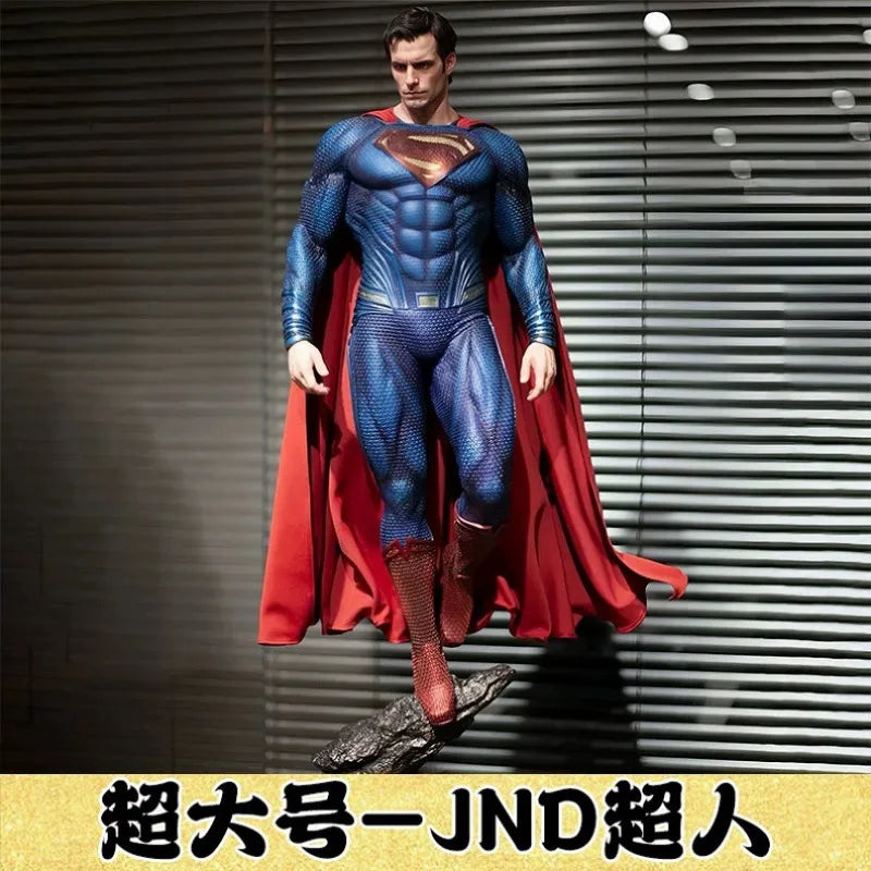 Fondjoy Dc Superman Man Of Steel Justice League Gk Statue Collectible Figure High Quality Resin Model Home Decor Collection