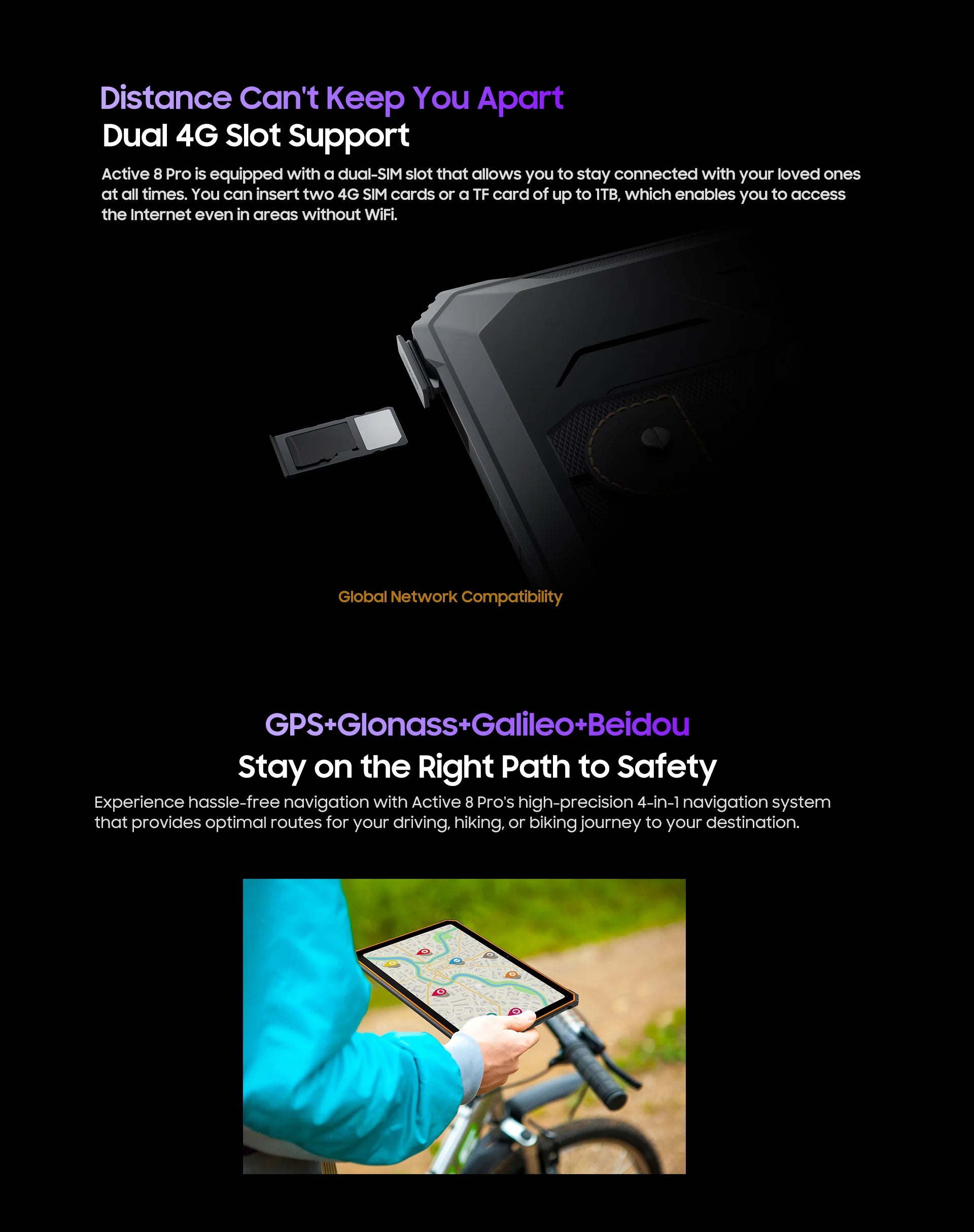 Blackview Active 8 Pro Rugged Tablets 22000mAh Battery Android 13 10.36" 2.4K Display 16GB 256GB Helio G99 48MP Camera Tablet PC