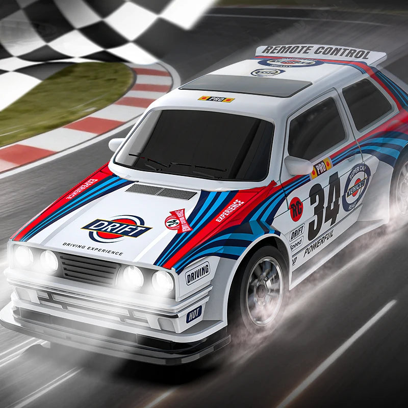 4WD RC Drift Car 1:43 Remote Control Cars Truck 4x4 Racing Drifting 2.4G Radio Mini Vehicle Model Toy Gift for Adults Kids Boys