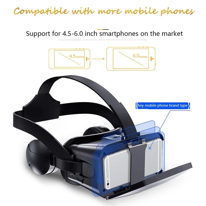 VR Glasses 3D Virtual Reality Headset