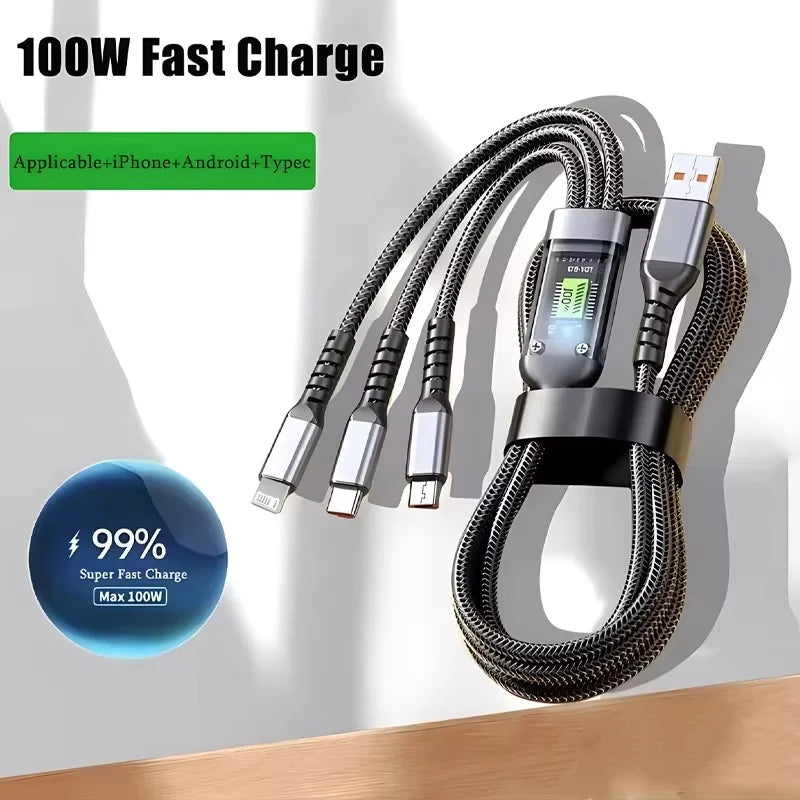 Super Fast Charging Cable Universal with Type C Usb