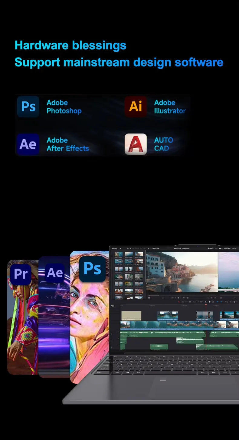 Boost productivity and gaming with this Windows 11 laptop featuring an Intel Core i7-6500U processor, 16GB RAM, and a spacious 1TB SSD. Equipped with fingerprint unlock for secure access, perfect for office, study, and gaming needs!