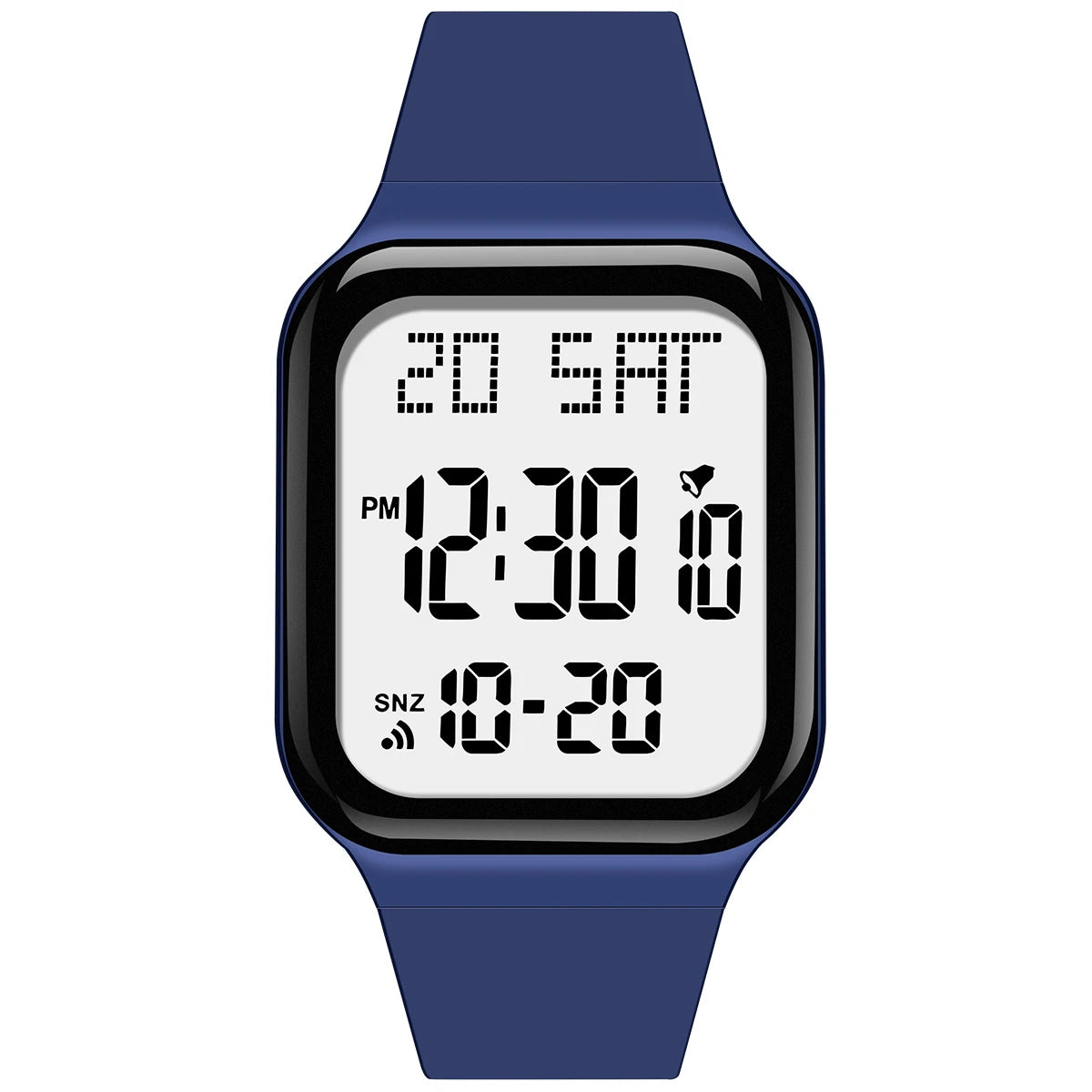 Student Watch Fashion Casual Sports Watch LED Luminous Waterproof Digital Display Electronic Watch Unisex