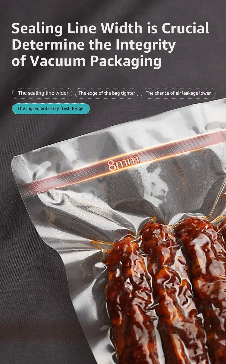 Vacuum Sealer Machine MAGIC SEAL MS300 for Food Plastic Packaging Sealer Mylar Bags Sealer Sealing machine Automatic Manual Mode