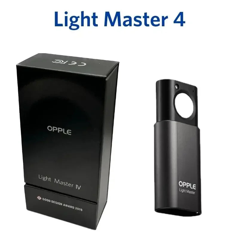 OPPLE Light Master 4 Light Lux CRI DUV R1-R14 Flicker Meter LED Flashlight Bluetooth IOS Android Tester Tool Lighting Sensor