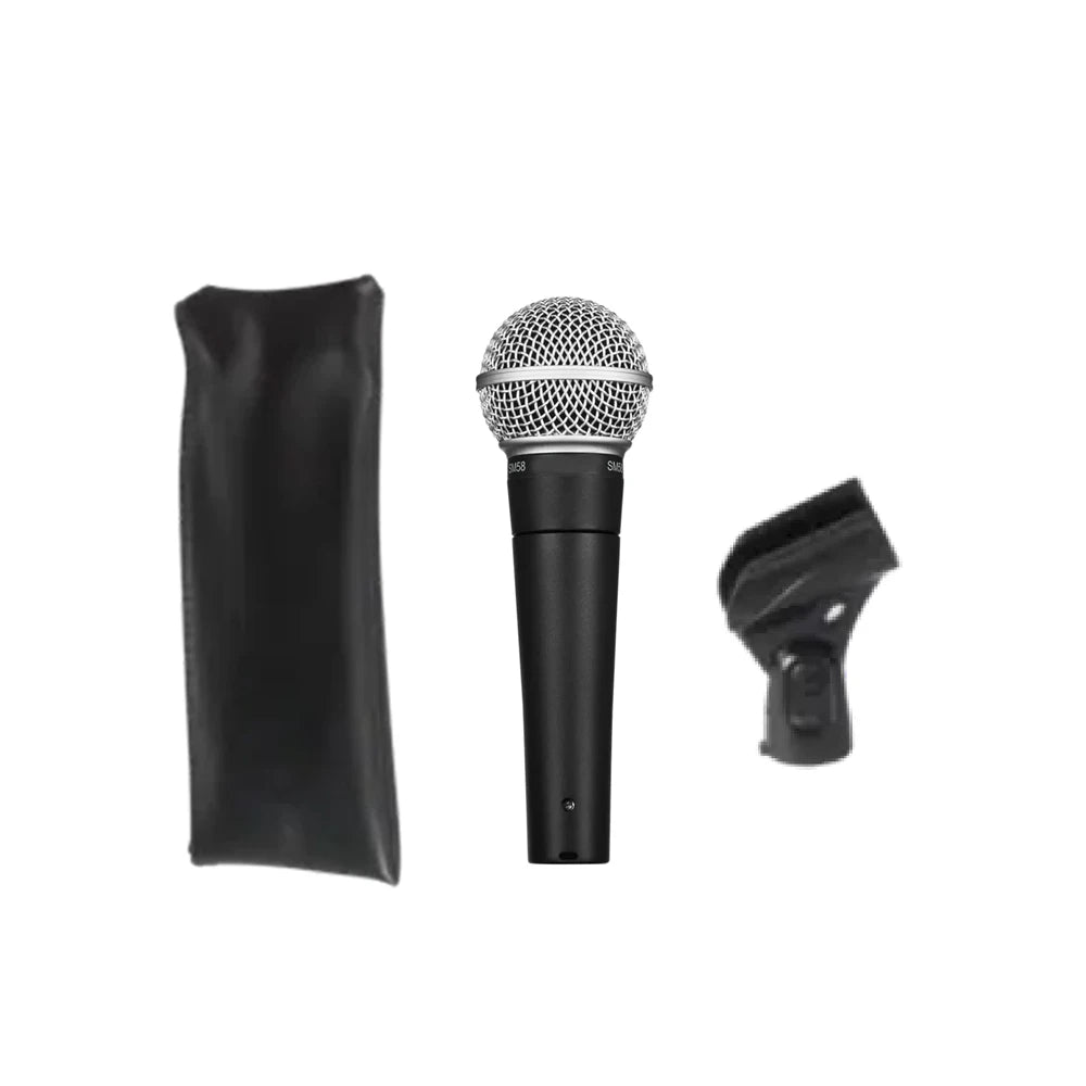 Deliver crystal-clear vocals with this dynamic handheld microphone—perfect for live performances, speeches, and recordings!