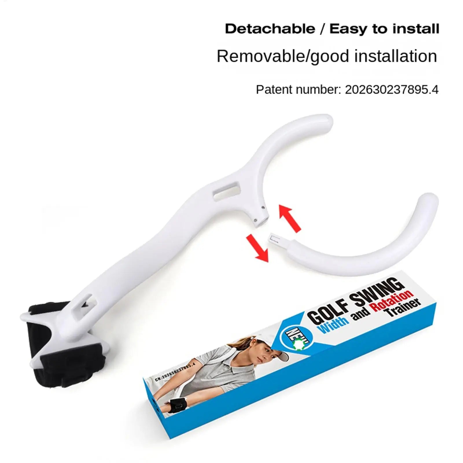 Golf Arm Swing Trainer the Prosendr Widener Golf Swing Width Trainer Arm Swing Posture Correction Device for Men Women Golfers