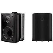 Herdio 2PCS 4'' Passive Indoor Outdoor Speakers With 200W Powerful Bass Expansive Stereo Sound Coverage All-Weather Durability