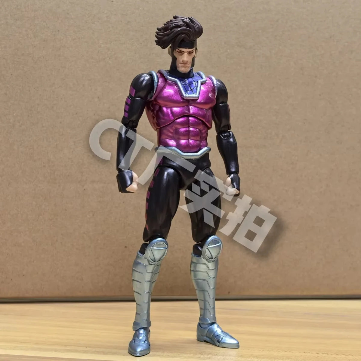 Original Ct Toys Gambit Figure Mafex 131 X-Men Wolverine Shf Anime Action Figure Figurine Statue Model Toy Customized Gift