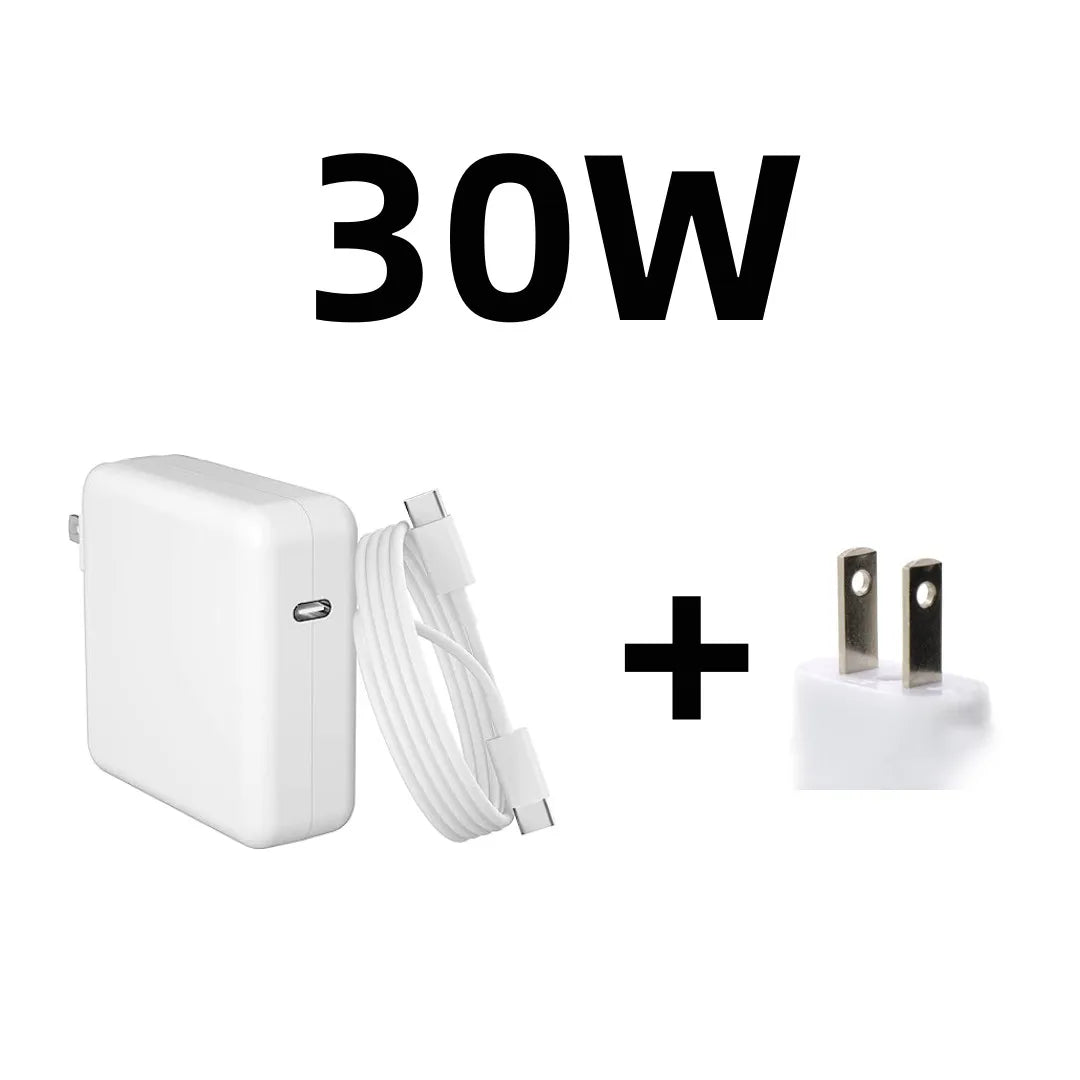 30W 61W 87W 96W 100W 118W PD USB-C Notebook Laptops Power Adapter Type-C Fast Charger For MacBook Pro 12 inch 13 inch Touch Bar