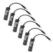 6PCS IRIG Guitar Link O Interface Cable Rig Adapter Converter System for Phone / for IPad New Wholesale Sale