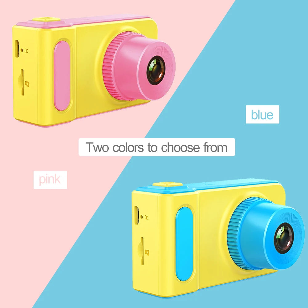 Capture every adorable moment with this baby camera featuring an 8.0MP sensor and HD screen—perfect for kids and family fun!