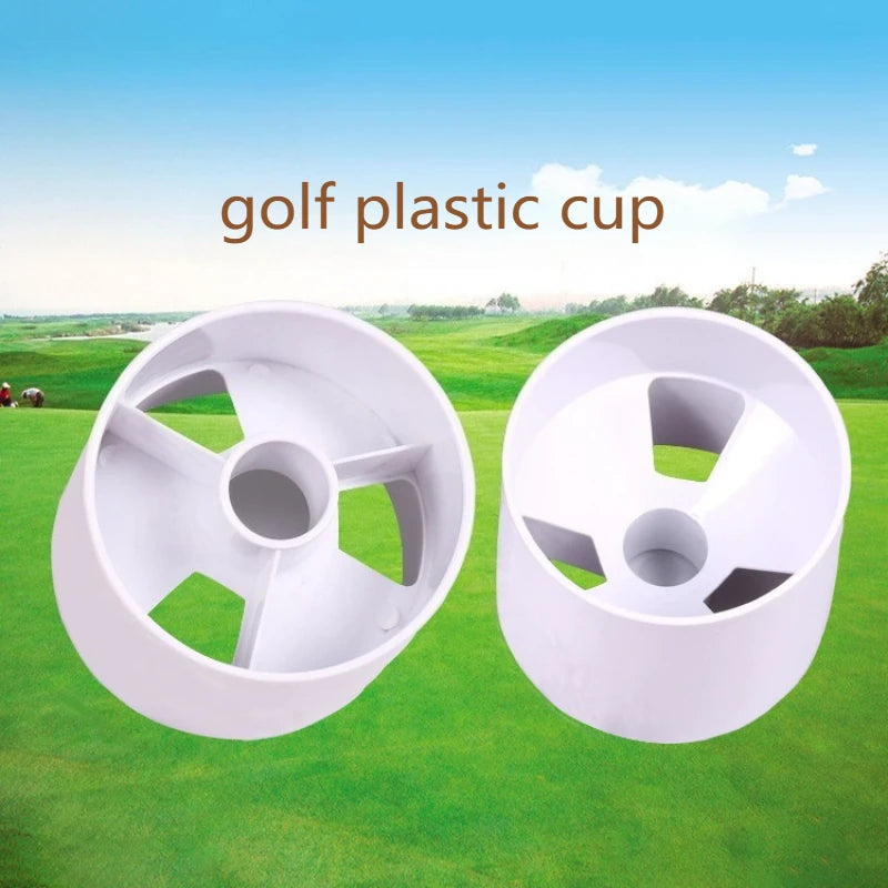 1PC 3holes Plastic Golf Hole Cup Golf Putter Practice Cup Indoor Outdoor Golf Course Training Aid Supplies