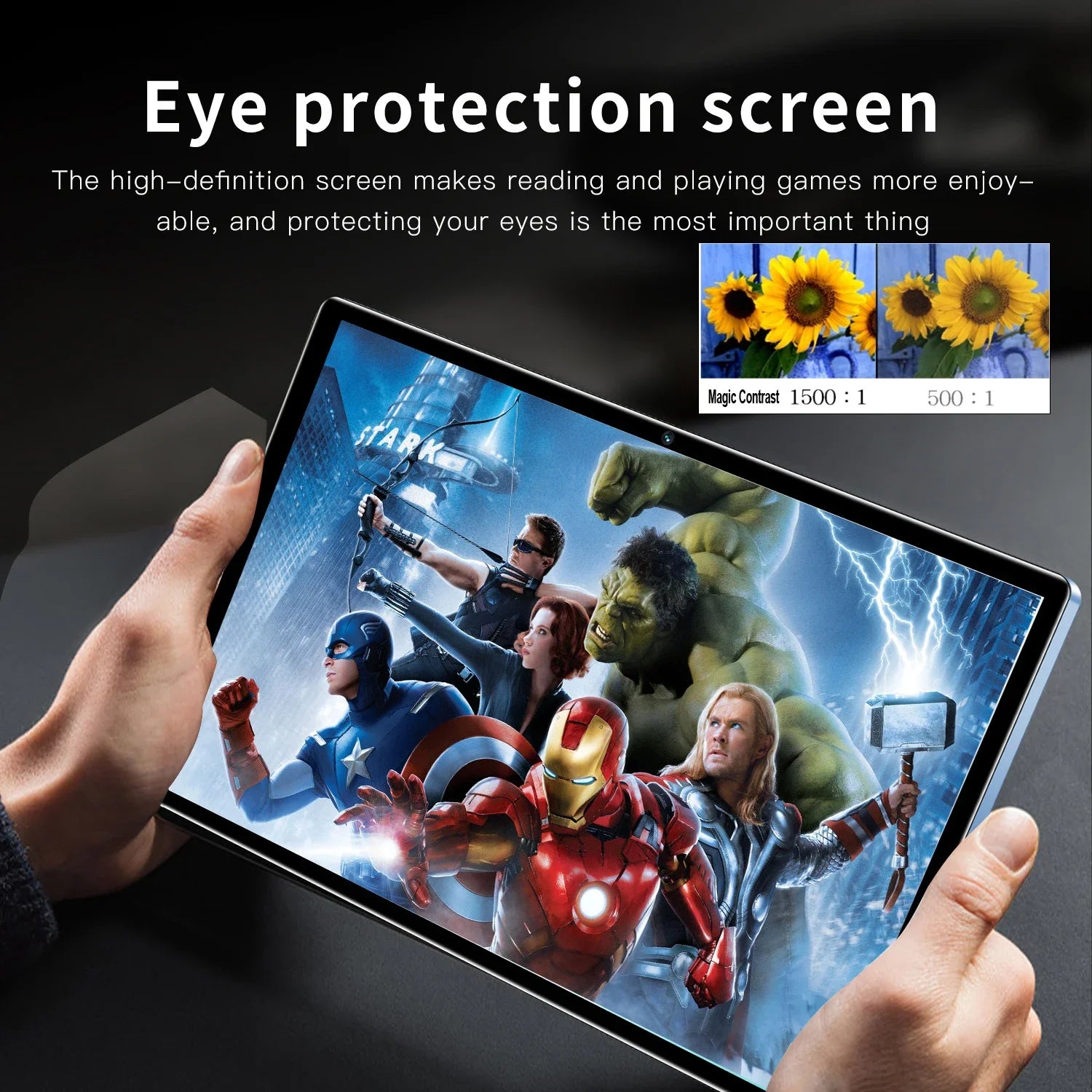 Stay connected and productive with this Android 13 tablet PC—featuring Wi-Fi, Bluetooth, 4GB RAM, 64GB storage, and dual SIM support for versatile use!