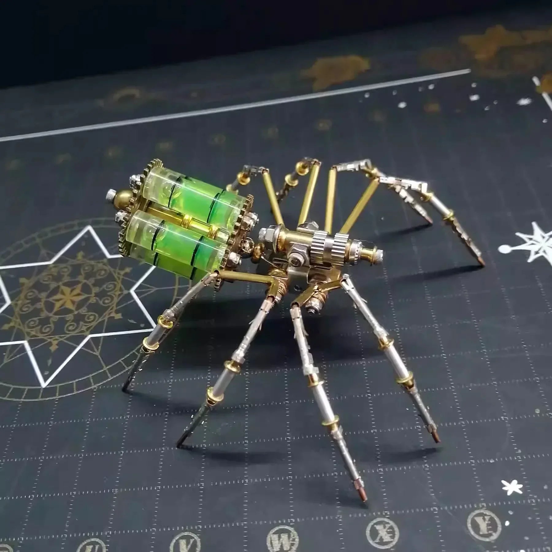 Mechanical Spider Metal Model 3D Kit  (Cyberpunk Insects)
