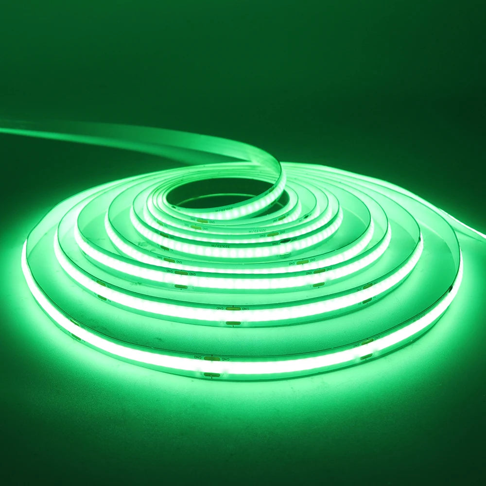 DC 5V USB COB Strip 3MM 5MM 8MM White/Pink/Red/White/Yellow/Yellow/Ice Blue/Green Flexible Ribbon Rope Home Decor TV Backlight