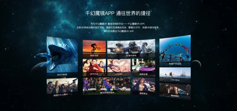 G05 3D VR SHINECON Glasses Headset Headmounted Virtual Reality Adjustable VR Glasses for 4.7-6.3inches Android Smart Phones